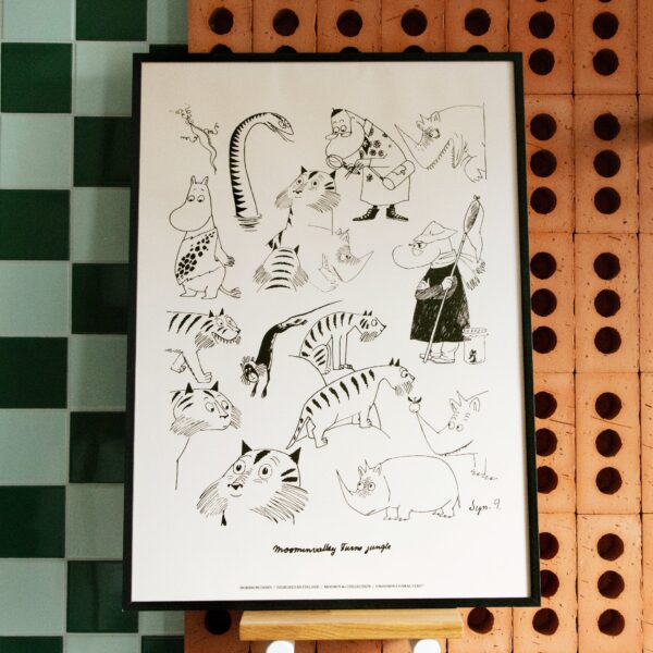 Moomin Jungle Poster, 30x40 cm - Bild 2